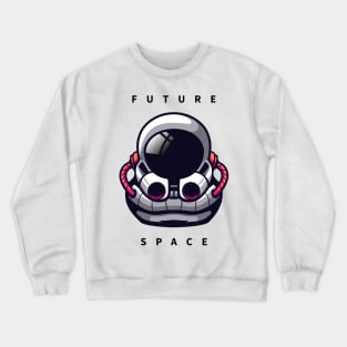 Future space astronaut design Crewneck Sweatshirt